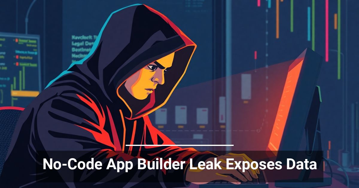 No-Code App Builder Leak Exposes Data